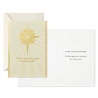 Gold Foil Star Boxed Christmas Cards, Pack of 40 for only USD 15.49 | Hallmark