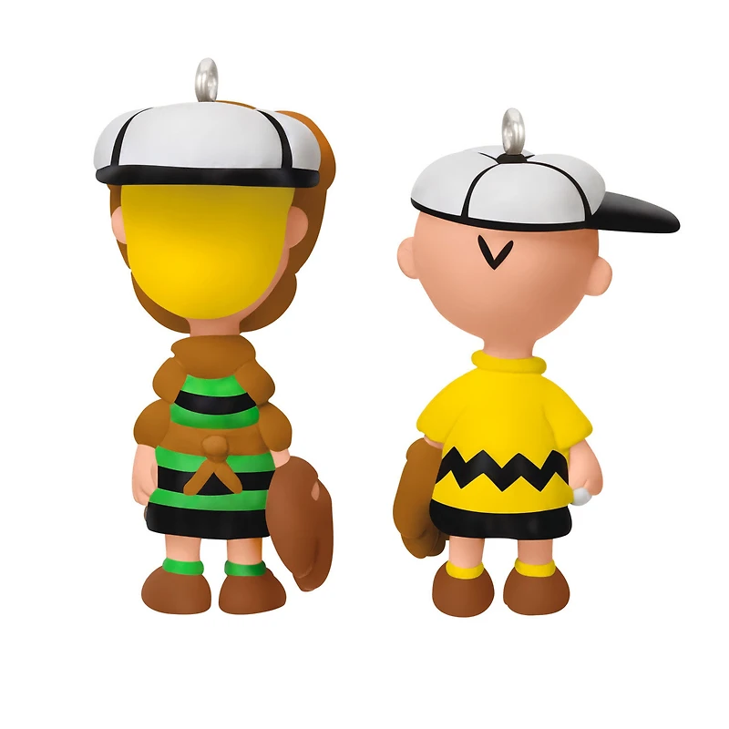 Mini The Peanuts® Gang Playing Catch Ornaments, Set of 2 for only USD 24.99 | Hallmark