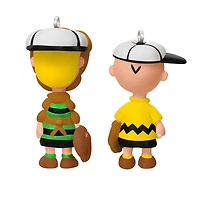 Mini The Peanuts® Gang Playing Catch Ornaments, Set of 2 for only USD 24.99 | Hallmark