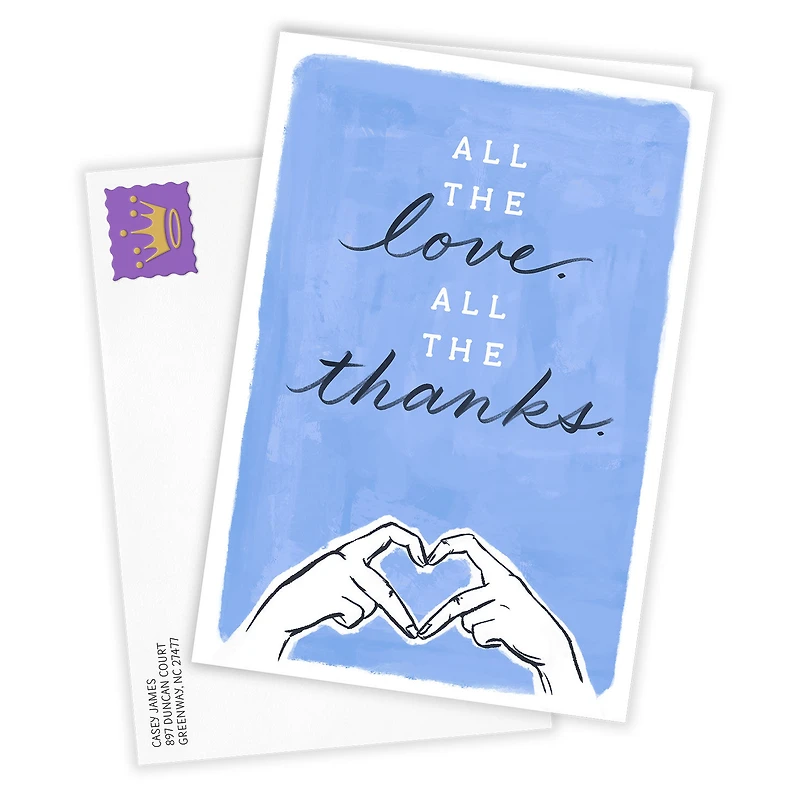 All the Love Custom Thank You Card for only USD 4.99 | Hallmark