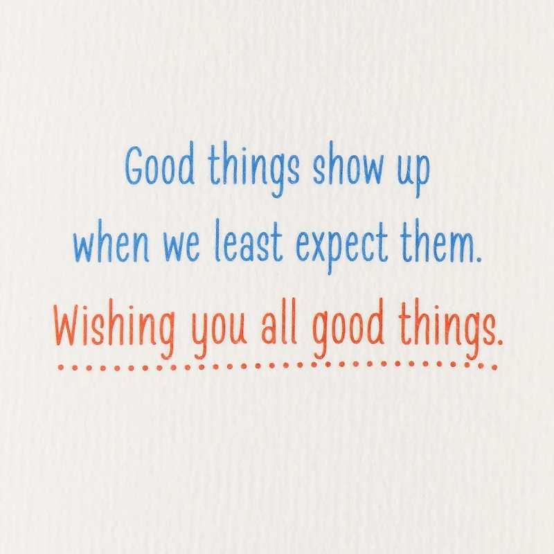 Wishing You All Good Things Encouragement Card for only USD 4.99 | Hallmark