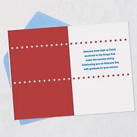Grateful for Your Service Stars and Stripes Veterans Day Card for only USD 2.00 | Hallmark
