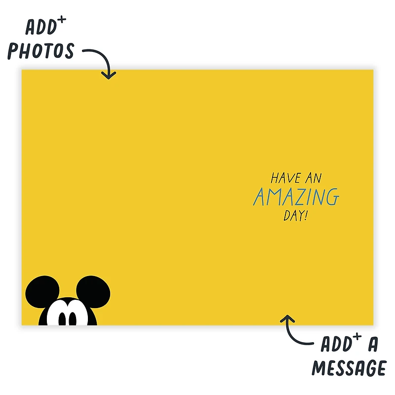 Disney Mickey Mouse Rockin' Custom Birthday Card for only USD 4.99 | Hallmark