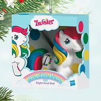 Hasbro® My Little Pony® Retro Twister® Right Hoof Red Ornament for only USD 23.99 | Hallmark