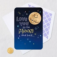 Moon, Stars and Heart Doodles Love Card for Kids for only USD 2.99 | Hallmark