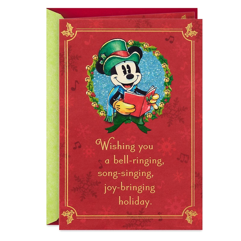 Disney Mickey Mouse and Friends Christmas Card for only USD 4.59 | Hallmark