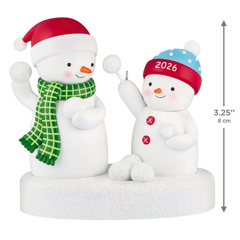 Snowball Fight 2026 Musical Ornament for only USD 25.99 | Hallmark