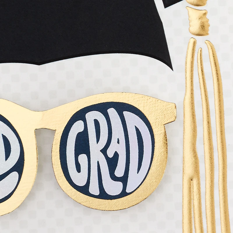 Rad Grad in Mortarboard Cap and Sunglasses Graduation Card for only USD 6.59 | Hallmark