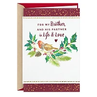 So Grateful for You Both Christmas Card for Brother and Partner for only USD 5.99 | Hallmark