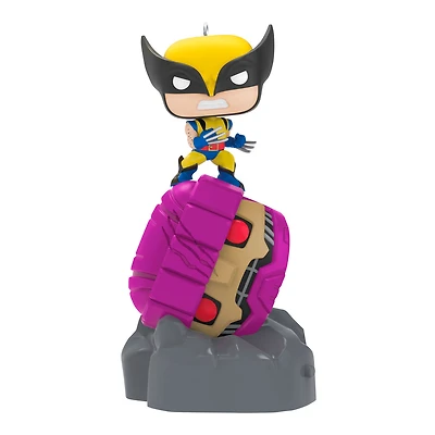 Marvel X-Men Wolverine Defeats Sentinel Funko POP!® Ornament With Light for only USD 37.99 | Hallmark