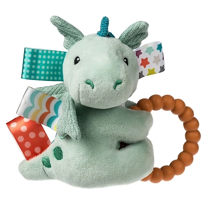 Mary Meyer Taggies Drax Dragon Plush Toy With Teether and Rattle for only USD 12.99 | Hallmark