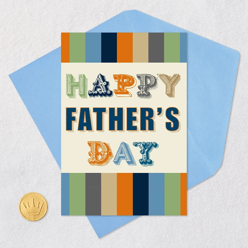 Grateful for You All Year Long Father's Day Card for only USD 2.50 | Hallmark