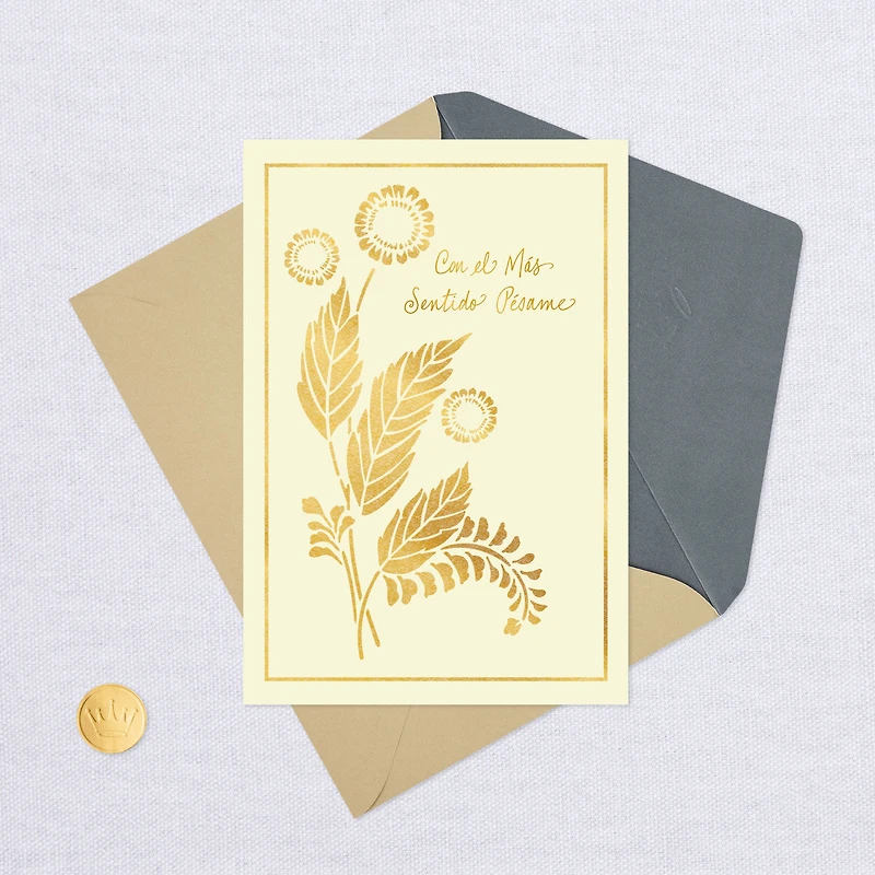 A Wish for Peace and Comfort Spanish-Language Sympathy Card for only USD 3.59 | Hallmark