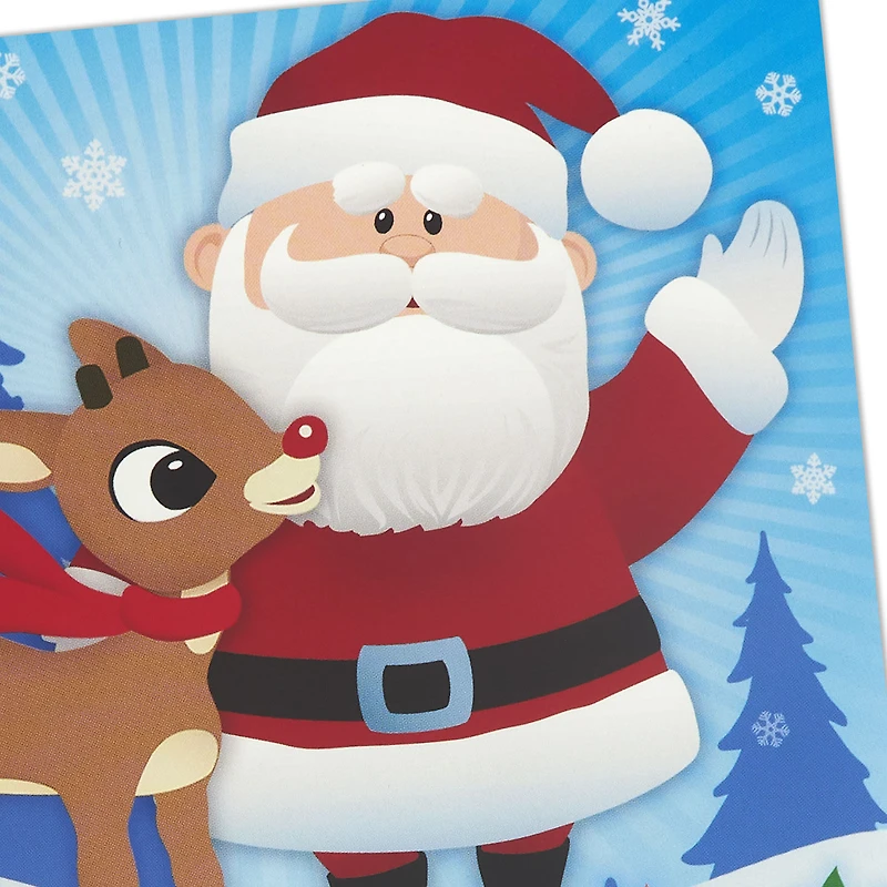 Rudolph the Red-Nosed Reindeer® Bringing the Merry Musical Christmas Card for Kids for only USD 5.99 | Hallmark