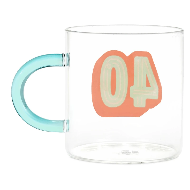 Glass 40th Birthday Mug, 17.5 oz. for only USD 19.99 | Hallmark