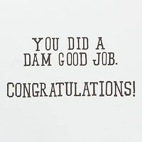 A Dam Good Job Beaver Graduation Card for only USD 4.99 | Hallmark