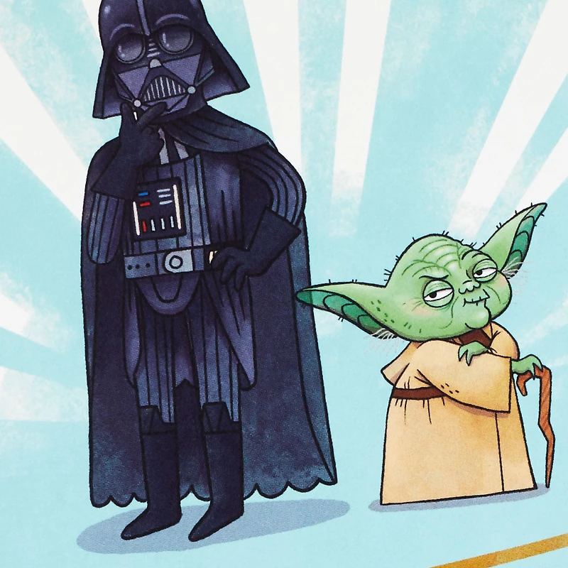 Star Wars™ Both Sides of the Force Funny Birthday Card With Mini Cards for only USD 5.59 | Hallmark