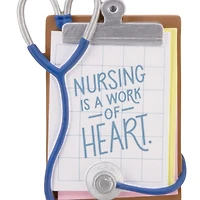 Nursing Is a Work of Heart Hallmark Ornament for only USD 14.99 | Hallmark