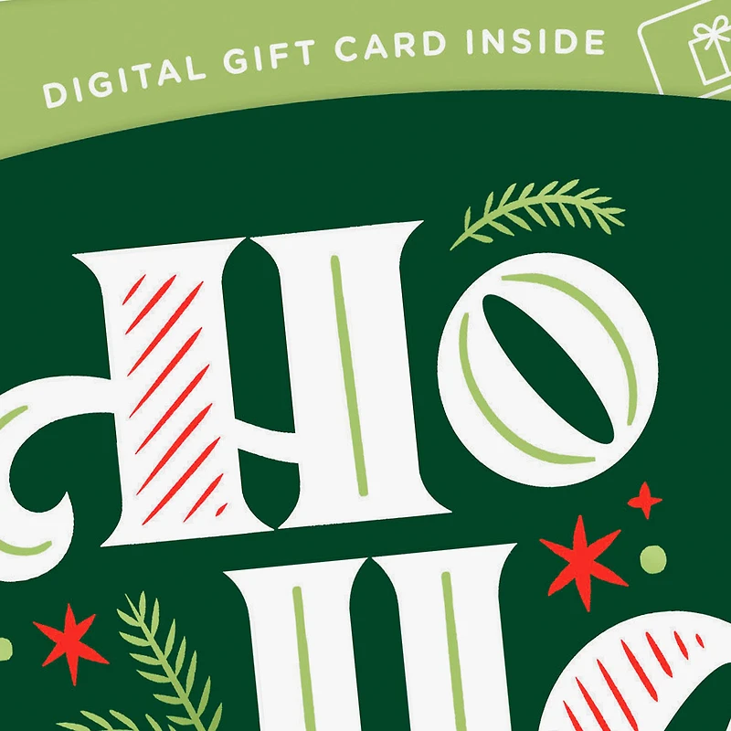 Jolly and Joy Gift Card Greeting Christmas Card for only USD 4.99 | Hallmark