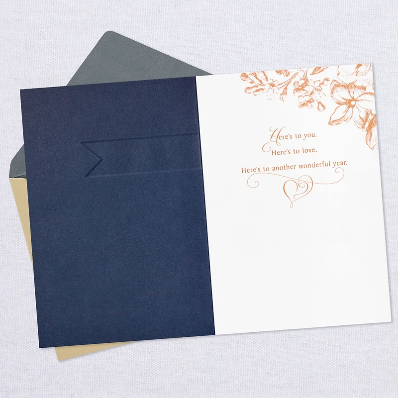 Here's to Love Anniversary Card for only USD 2.99 | Hallmark