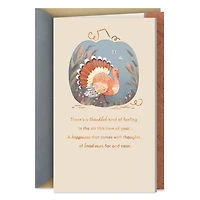 A Thankful Kind of Feeling Thanksgiving Card for only USD 3.99 | Hallmark