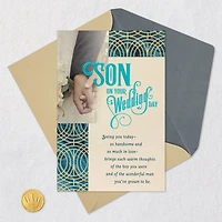 The Beginning of a Beautiful Future Wedding Card for Son for only USD 4.59 | Hallmark