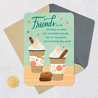 Friends Are Like Family We Choose Religious Thanksgiving Card for only USD 3.99 | Hallmark