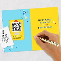 All the Things, All for You Gift Card Greeting Birthday Card for Kids for only USD 4.99 | Hallmark