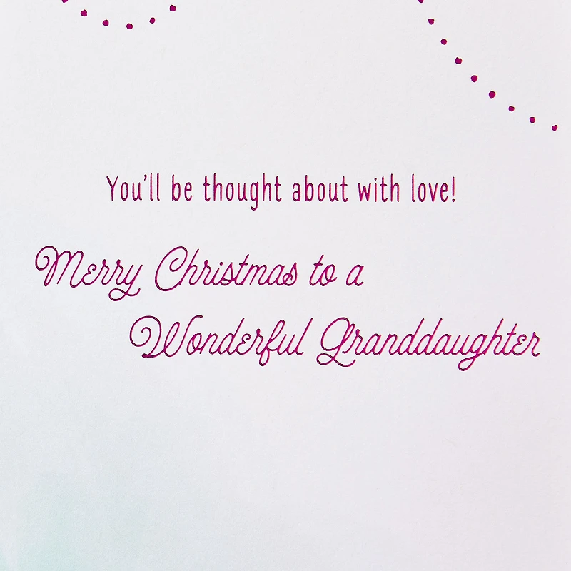 Jingling Bells and Twinkling Trees Christmas Card for Granddaughter for only USD 5.59 | Hallmark