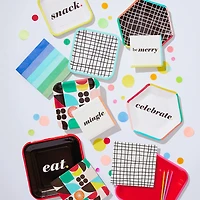 "Celebrate" Hexagonal Dessert Plates, Set of 8 for only USD 4.99 | Hallmark