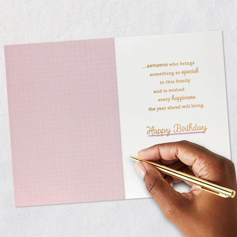 You Bring Something Special to this Family Birthday Card for Her for only USD 5.99 | Hallmark