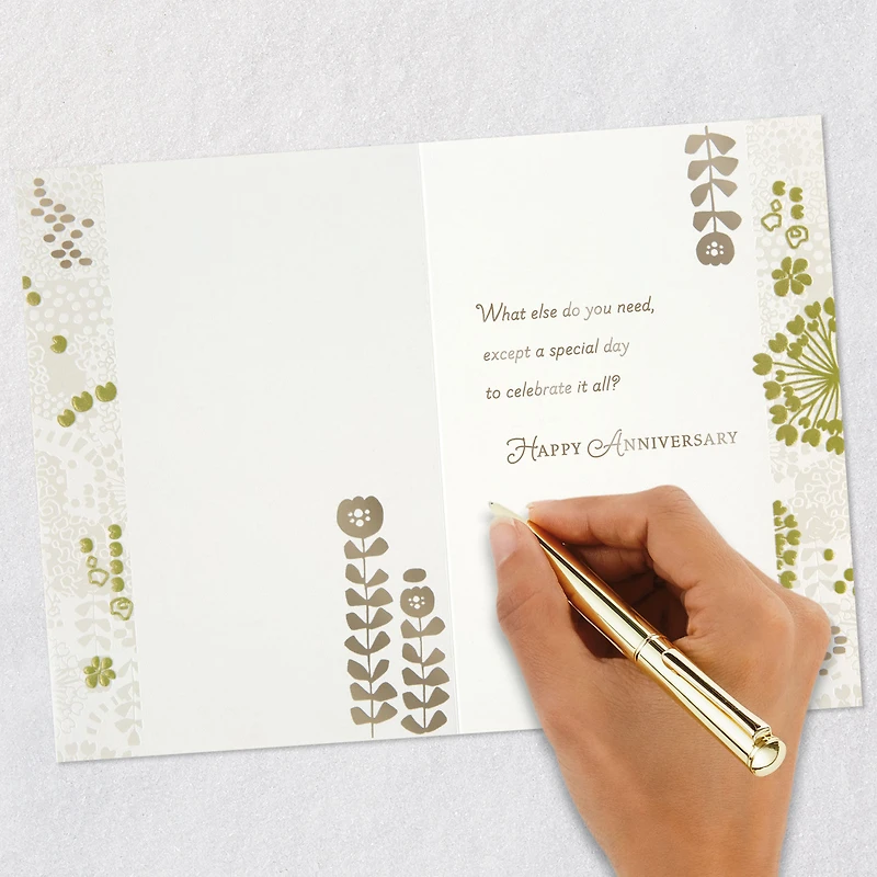 Sweet Memories, Happy Hearts Anniversary Card for only USD 4.99 | Hallmark