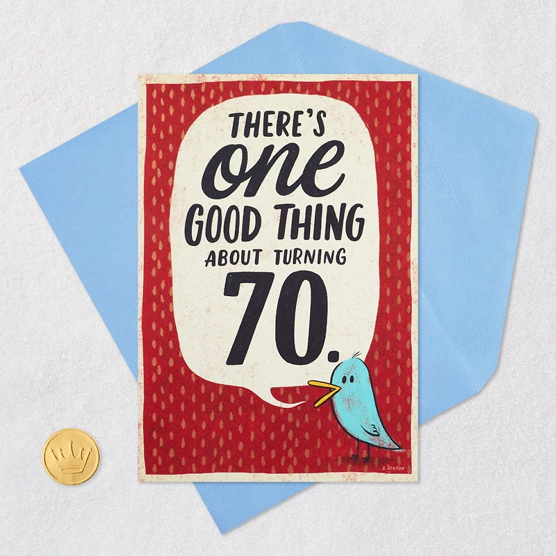 You Go First Funny 70th Birthday Card for only USD 4.49 | Hallmark