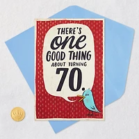 You Go First Funny 70th Birthday Card for only USD 4.49 | Hallmark