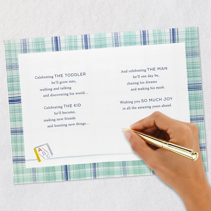 Celebrating Your New Little Man New Baby Boy Card for only USD 6.59 | Hallmark