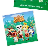 Nintendo Animal Crossing™ New Horizons Special Day Birthday Card for Kids With Decal for only USD 4.99 | Hallmark