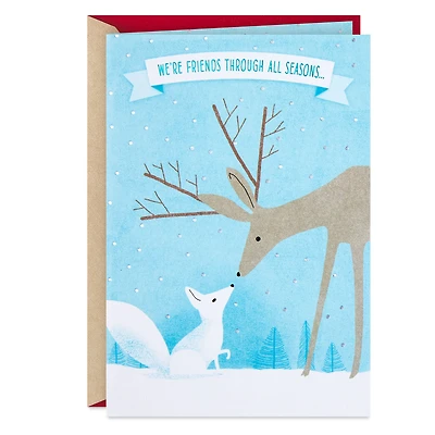 Forever Kind of Friend Christmas Card for only USD 4.29 | Hallmark