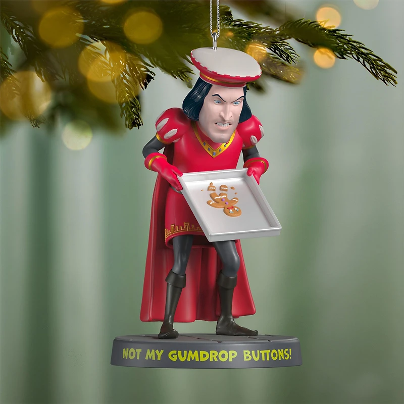 Shrek "Not My Buttons!" Ornament for only USD 26.99 | Hallmark