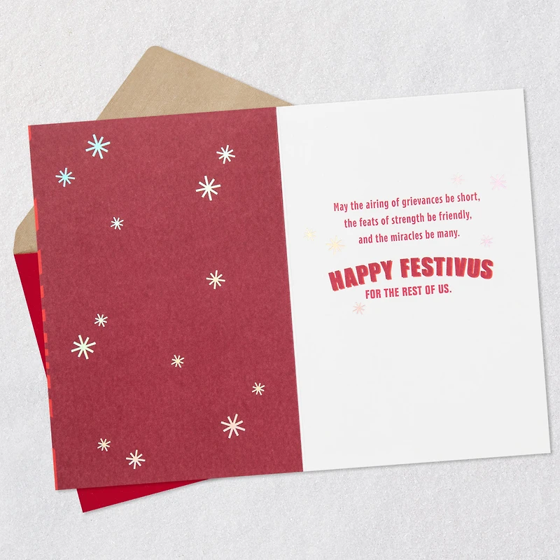 Seinfeld Festivus Miracle Funny Holiday Card for only USD 4.99 | Hallmark