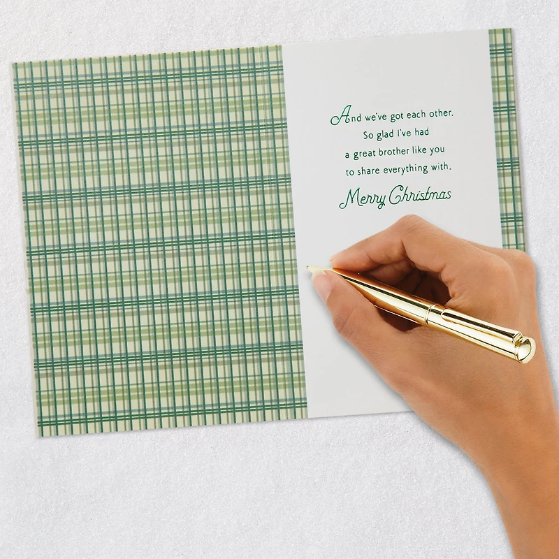 We'll Always Have Each Other Christmas Card for Brother for only USD 5.59 | Hallmark