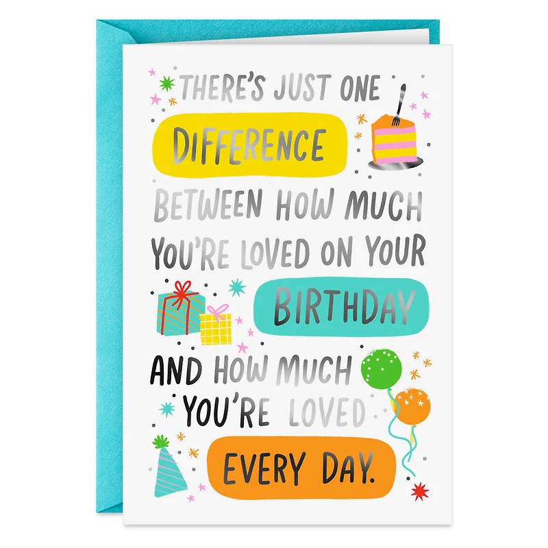 Loved Every Day But Today Is Special Funny Birthday Card for only USD 4.49 | Hallmark