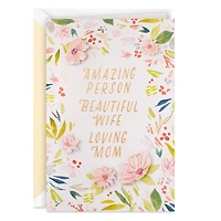 Amazing Person, Loving Mom Mother's Day Card for Wife for only USD 7.99 | Hallmark