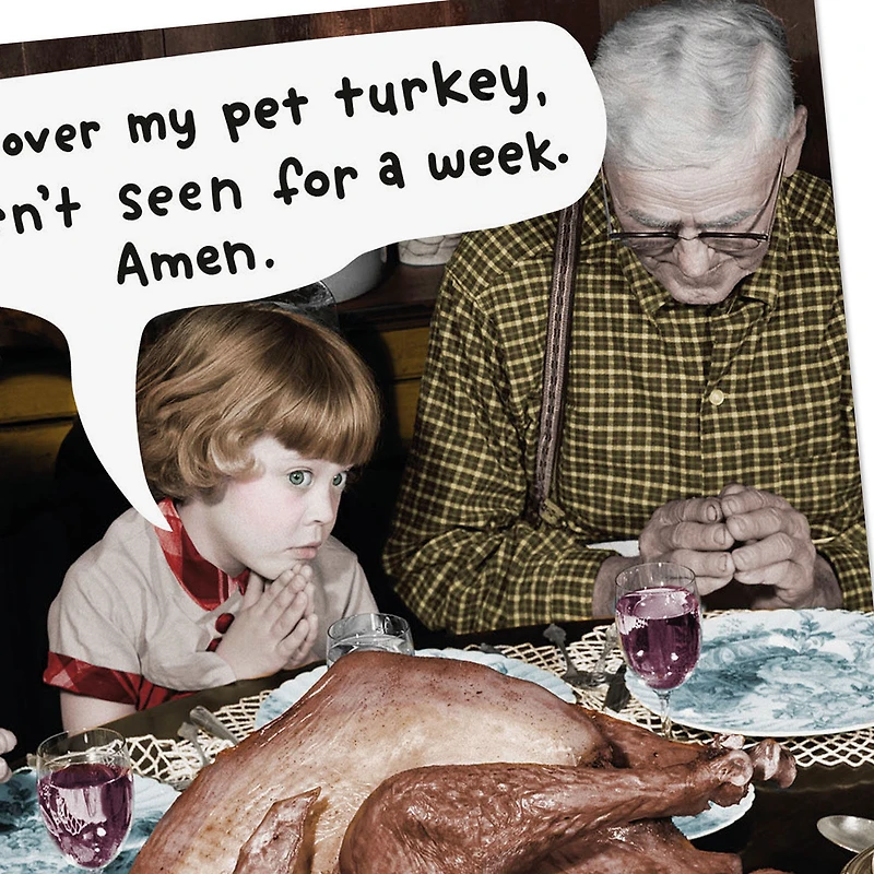 Pet Turkey Funny Thanksgiving Card for only USD 3.99 | Hallmark