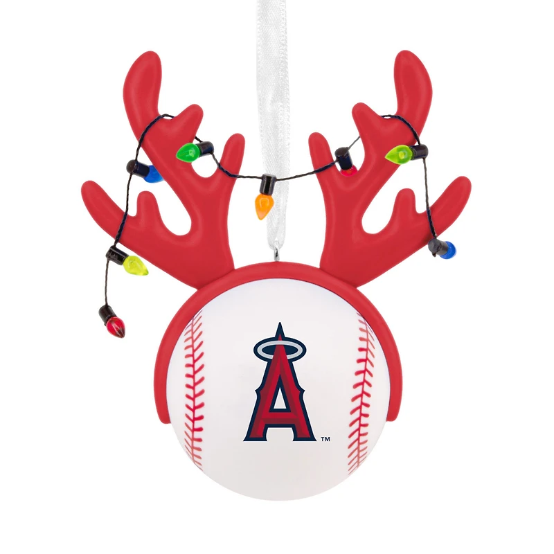 MLB Los Angeles Angels™ Reindeer Baseball Hallmark Ornament for only USD 12.99 | Hallmark