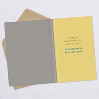 Thanking God for Your Heart Religious Clergy Appreciation Card for Youth Minister for only USD 2.00 | Hallmark