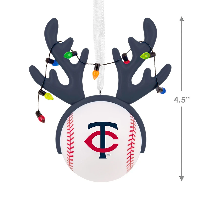MLB Minnesota Twins™ Reindeer Baseball Hallmark Ornament for only USD 12.99 | Hallmark