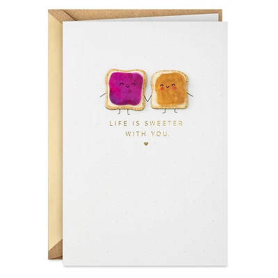 My Better Half, PB & J Anniversary Card for only USD 8.59 | Hallmark