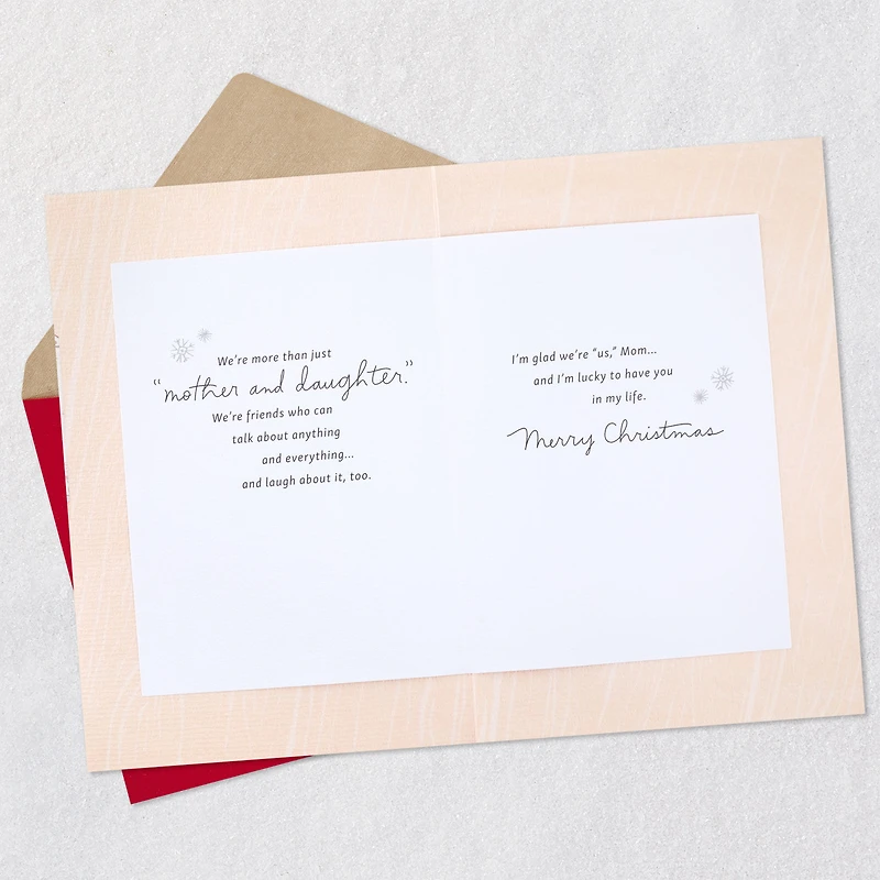 I Love That We're Close Christmas Card for Mom From Daughter for only USD 5.99 | Hallmark