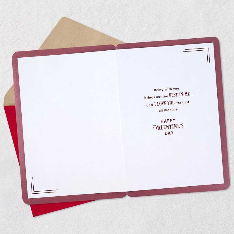 You Bring Out the Best in Me Valentine's Day Card for Husband for only USD 9.99 | Hallmark