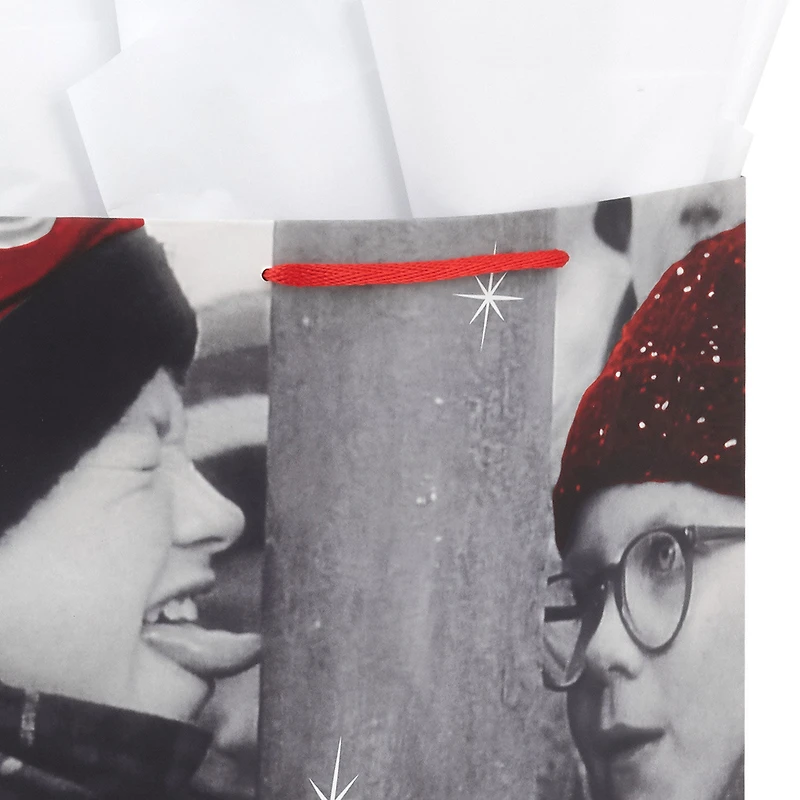 13" A Christmas Story™ Merwwy Chwithmuth! Large Gift Bag With Tissue Paper for only USD 7.99 | Hallmark